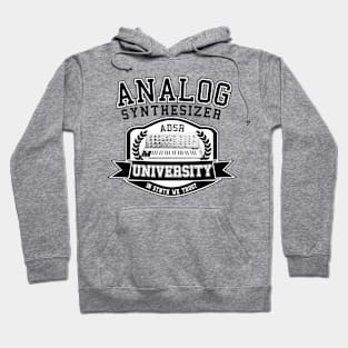 Funny Analog Synthesizer University ADSR College Hoodie